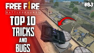 Top 10 New Tricks In Free Fire | New Bug/Glitches In Garena Free Fire #83