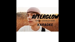 ED SHEERAN - Afterglow by Leroy Sanchez - KARAOKE