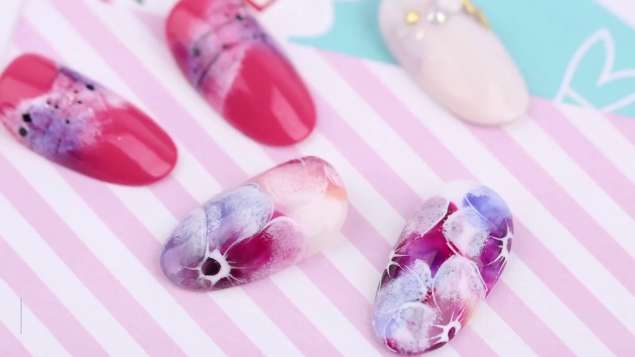 第1137期：芊芊花语 Nail Art Designs - YouTube