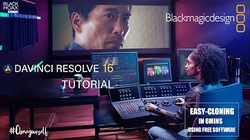 Clone yourself (DaVinci Resolve16)
