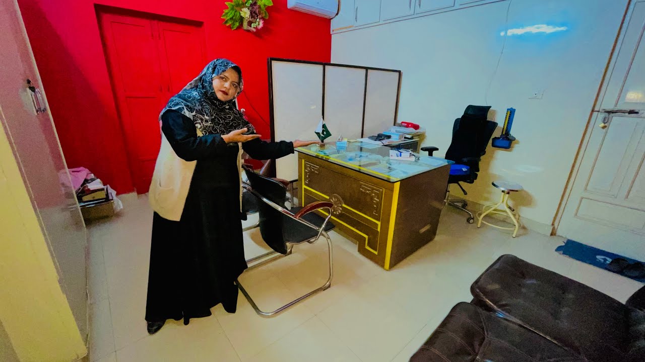 ASMR doctor office tour