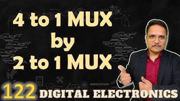 4 to 1 Multiplexer Design Using 2 to 1 Multiplexers: Detailed Explanation and Circuit