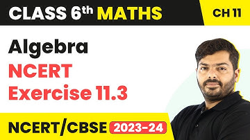 Algebra - NCERT Exercise 11.3 | Class 6 Maths Chapter 11