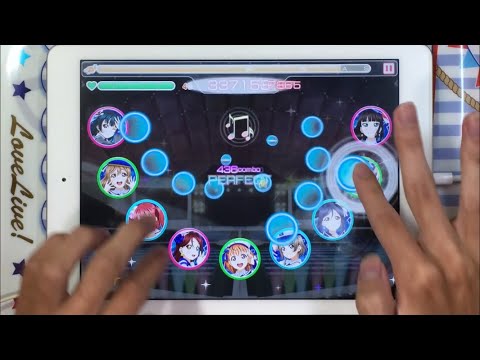 【最遅スクフェス】WATER BLUE NEW WORLD EX【手元・速度1・判定強化無しAP】