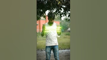 When I hit my hand, power activated like magic 💥#VFX #illusionist #VisualEffects #AfterEffects