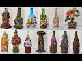 14  Bottle Art ideas. Glass Bottle Decoration ideas