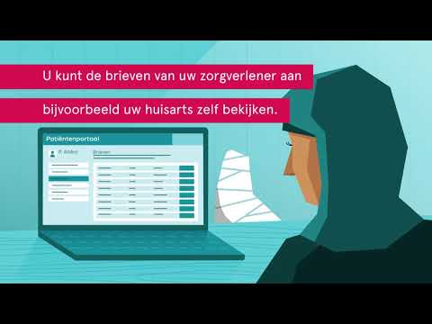 Animatie 2: U kunt de brieven van uw zorgverlener zelf bekijken