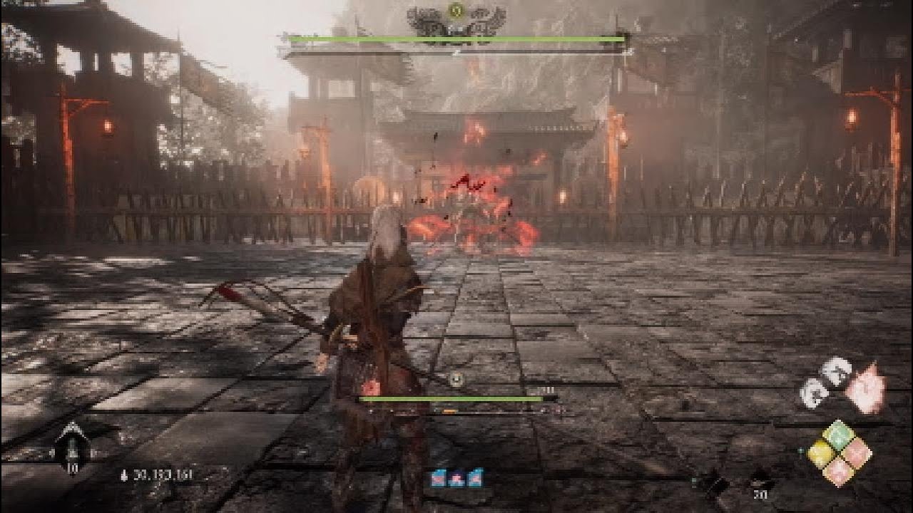 Wo long : slashing spear falcon strike + emerging dragon