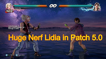 Tekken 7 Lidia Huge Nerf In Season 5 (update 5.0)