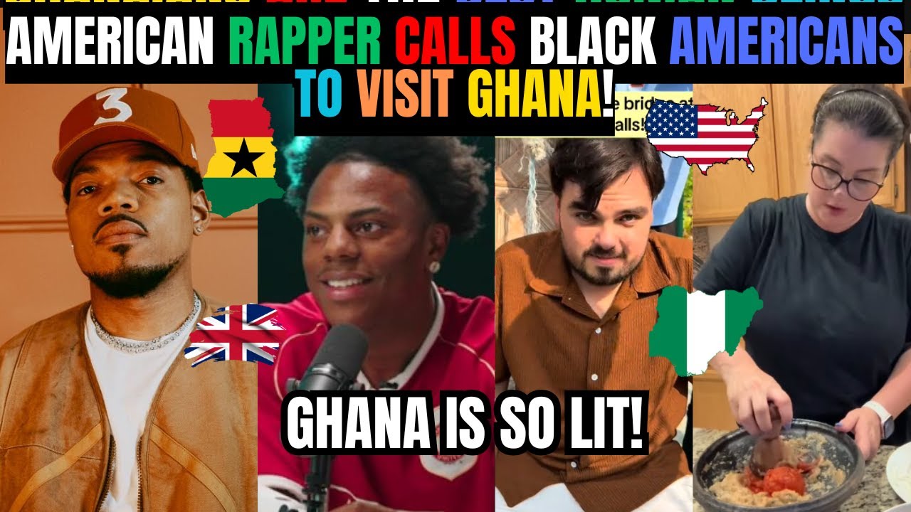 🇬🇭🇺🇸 WHY AMERICAN RAPPER CALLING BLACK AMERICANS TO VISIT GHANA | FOREIGNERS SHARE GHANA EXPERIENCE