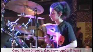 Metallica-My world (Anna) drum cover drum competition paphos