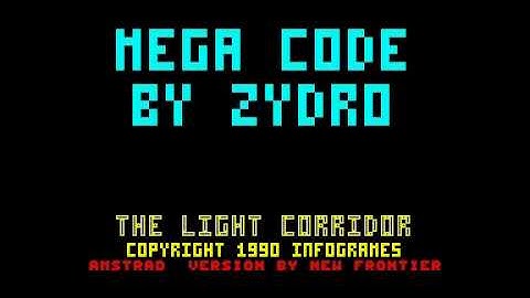 The Light Corridor (INTRO) - Amstrad CPC