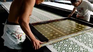 Proses Produksi Kain Batik Printing Pabri Kainbatikbagus com