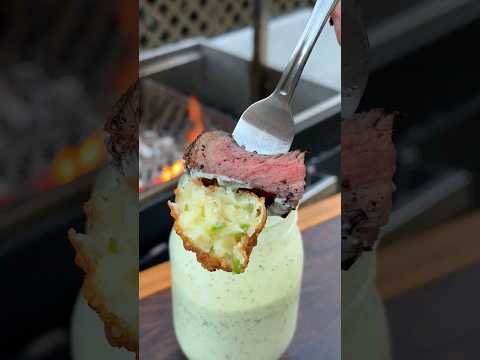 Steak and Croquettes