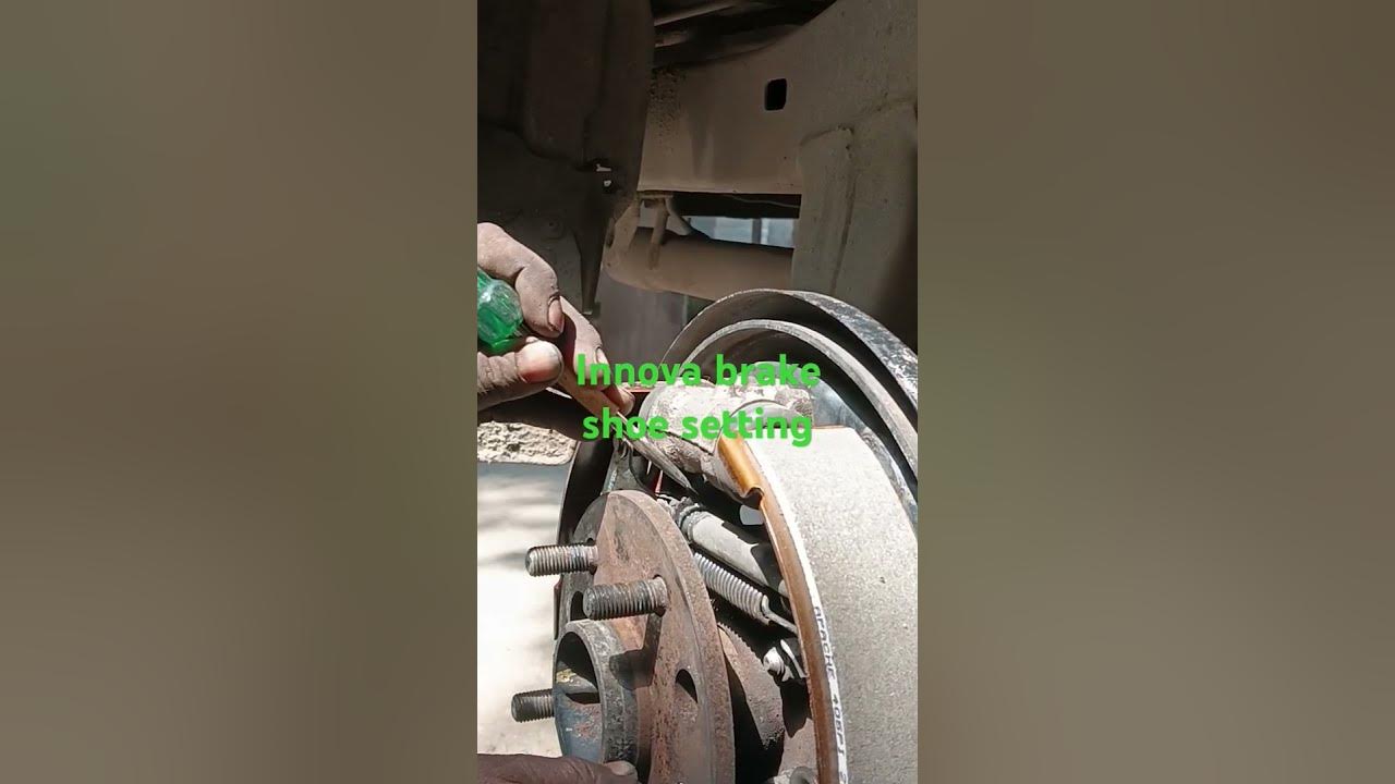 innova-brake-shoe-setting-youtube