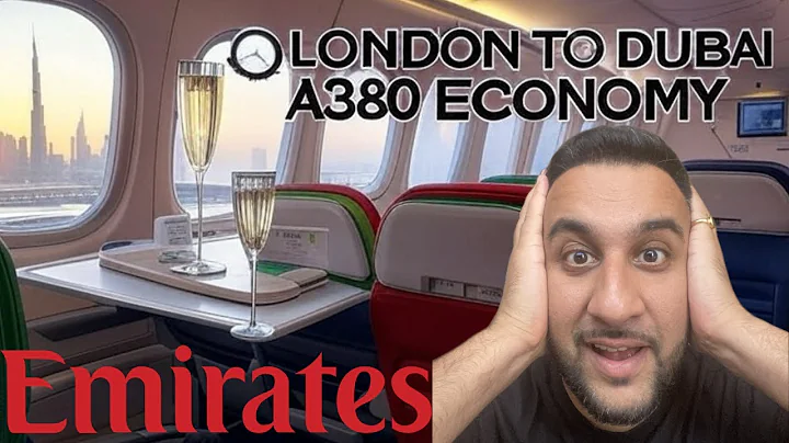 ✈️ LONDON TO DUBAI ON ECONOMY CLASS TRIP REPORT, Emirates A380 + No1 Lounge Buffet🍽️