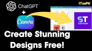 How to Design Anything for Free Using Canva and ChatGPT | Step-by-Step Tutorial