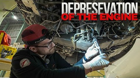 How to return engine back to service after preservation