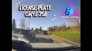 Morning traffic Dangerous driver in Markham Toronto  I almost got hit #04272026 #markham #yorkregion