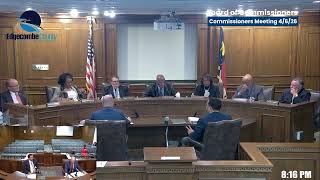 Edgecombe Commissioners Meeting 2026
