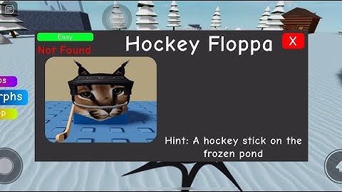 VRG / HOW TO GET HOCKEY FLOPPA / FLOPPA MORPHS / SNOW MAP / ROBLOX