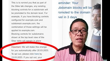 Your subdomain blocks will be promoted to the domain level (Tagalog)