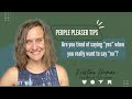 People Pleaser Tips