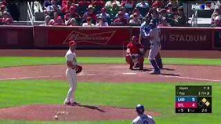 Yasiel Puig 3-Run Home Run (2nd Home Run of Game) vs Cardinals | Dodgers vs Cardinals