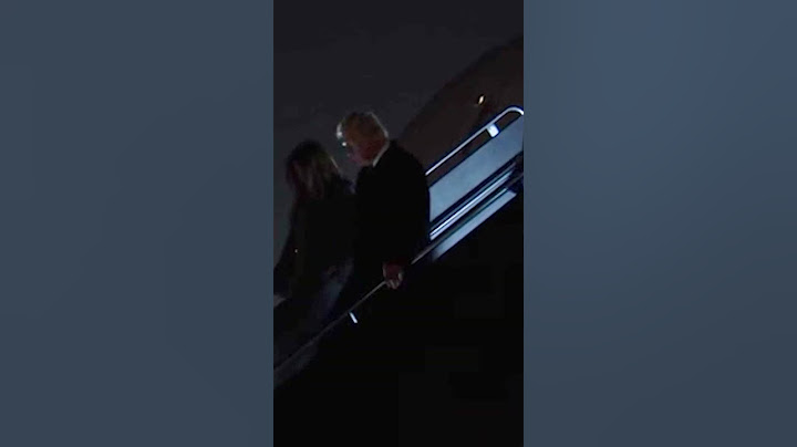 Trump arrives in Washington