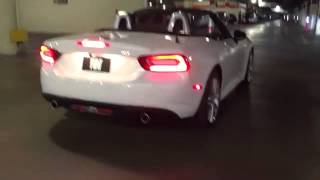 The First Exhaust Notes Of The Fiat 124 Spider