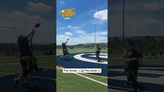 Out here making plays at Steelers Youth Football Camp!