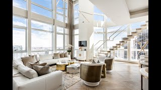 $7,250,000 - Two-Level Montreal Penthouse - 1188 Av. Union, apt. PH4001, Ville-Marie