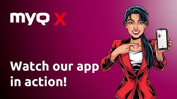 The MyQ X Mobile Client in Action