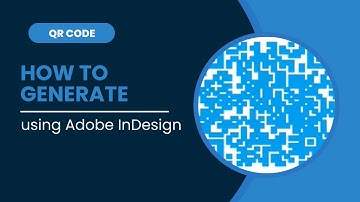 How to generate QR Code using Adobe InDesign