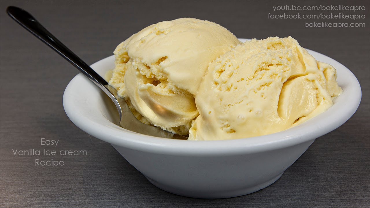 Easiest Homemade Ice Cream Recipe + Video