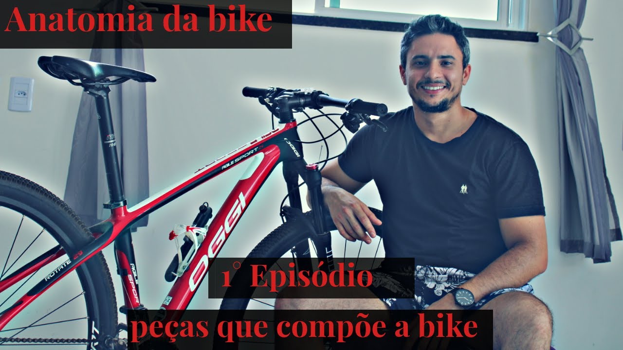 ANATOMIA DA BIKE ( 1° Peças que compõe a bicicleta - YouTube