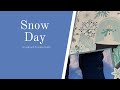 Snow Day Scrapbook Process Video