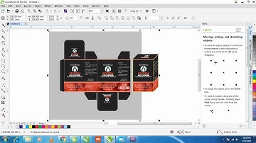 HOW TO CREATE 3D BOX IN CORELDRAW