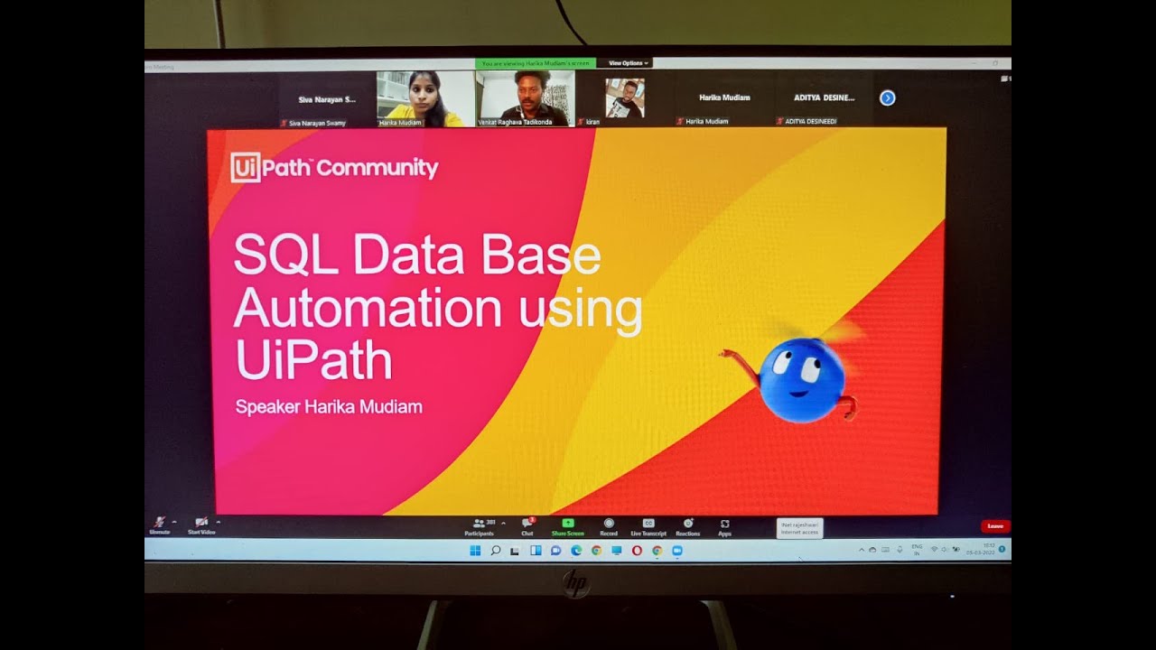 RPA Developer Workshop Day 6 | Database Automation | by Harika Mudiam | UiPath Developer