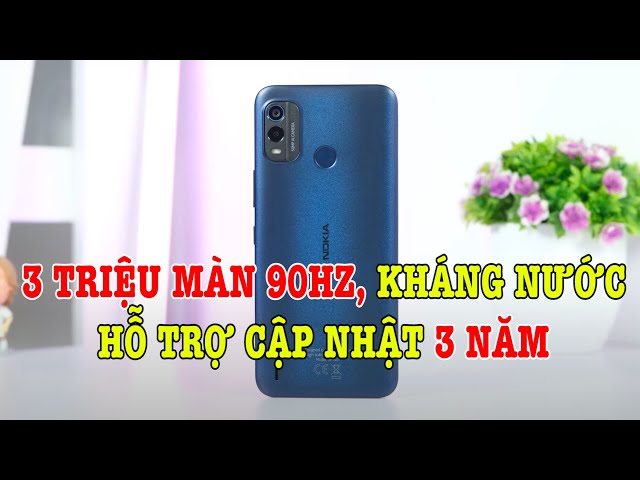 Mở hộp Nokia G11 Plus hơn 3 triệu update 3 năm, có kháng nước và màn 90Hz