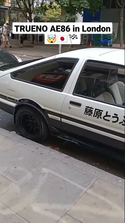 Japanese ICON spotted in London! TOYOTA TRUENO #trueno #shorts