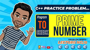 C++ Program To Find Prime Number || Lecture-10