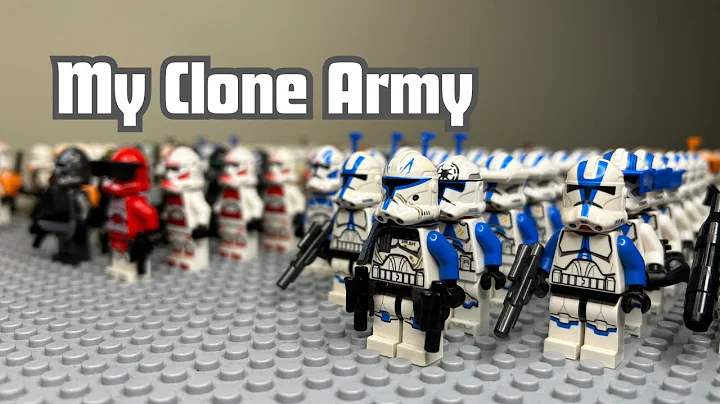MY LEGO STAR WARS CLONE ARMY - (2024 Edition) OVER 100 MINIFIGURES