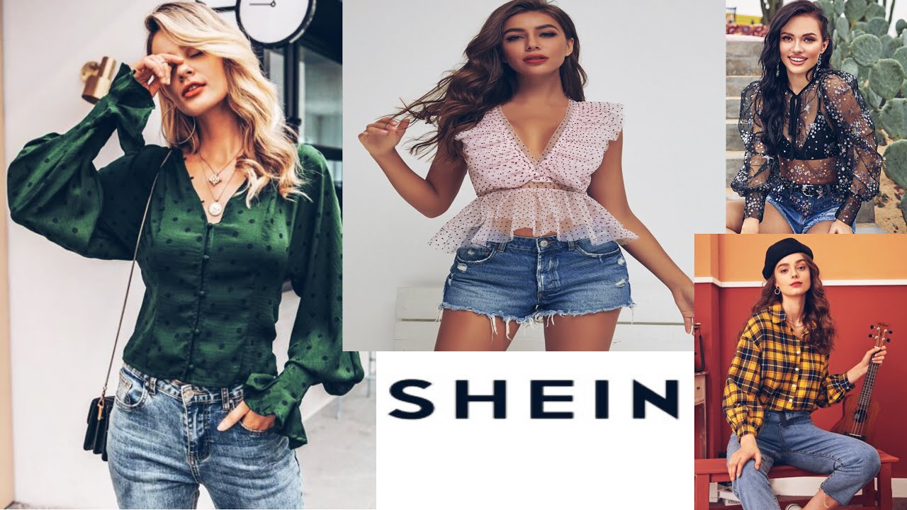 blusas de temporada de Shein - YouTube