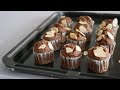 今年うちの娘が作るバレンタインのためのチョコレートマフィン | Chocolate muffins