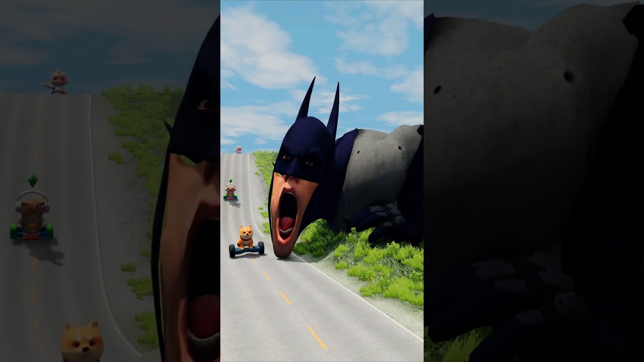 Watch BIG BATMAN AND SHIBA VS BEAMNG DRIVE on YouTube Watch BIG BATMAN AND SHIBA VS BEAMNG DRIVE on YouTube