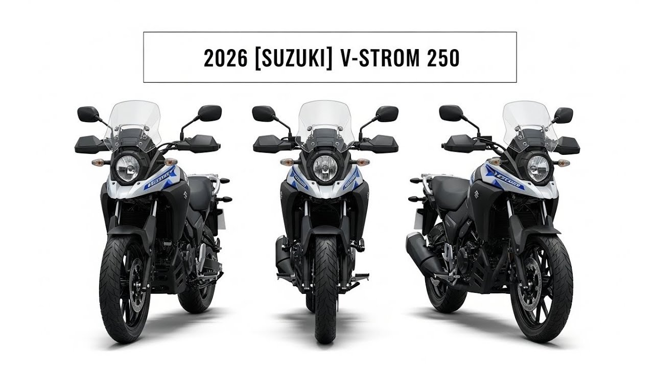 vストローム250（日曜日に消します。最後に下げました） Shocking] The new Suzuki V-Strom 250 for 2026 has arrived
