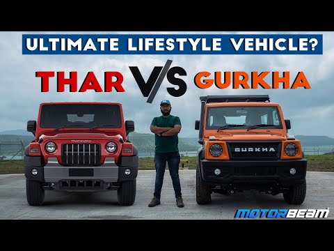 Force Gurkha vs Mahindra Thar - What Should You Buy? | MotorBeam