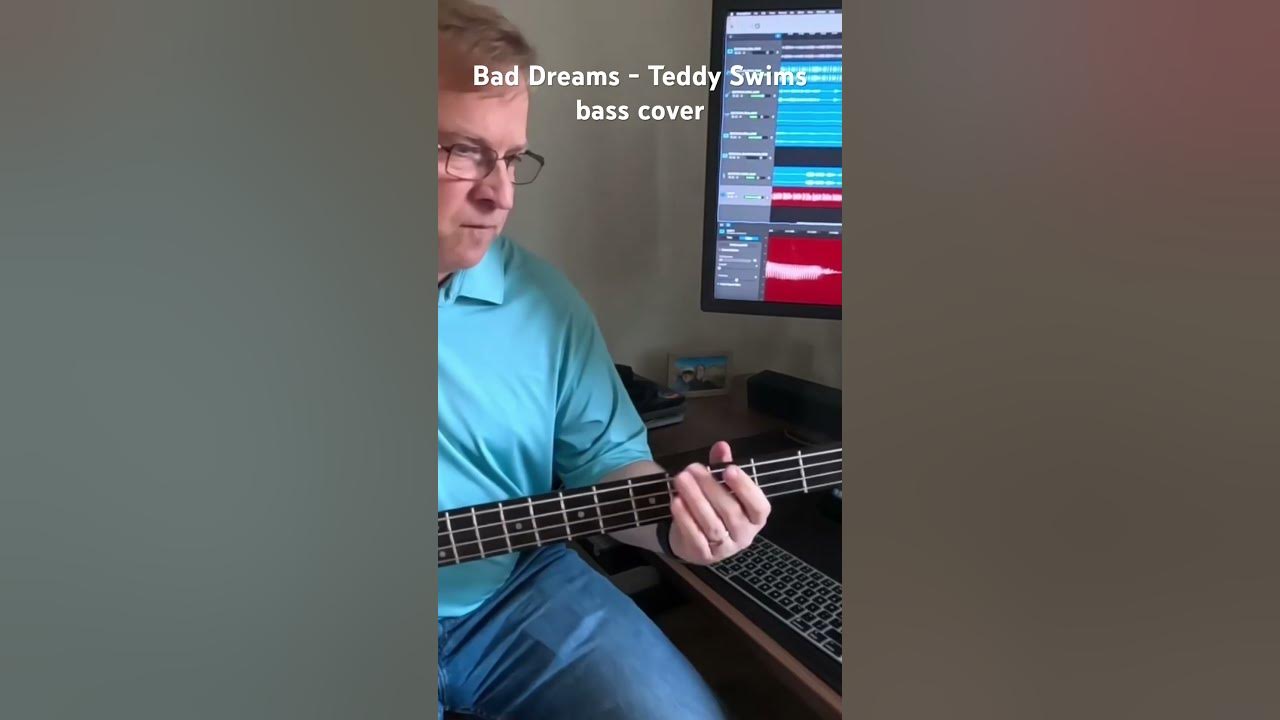 Bad Dreams - Teddy Swims - bass cover #basscover #bassguitar #bassguitar #teddyswims