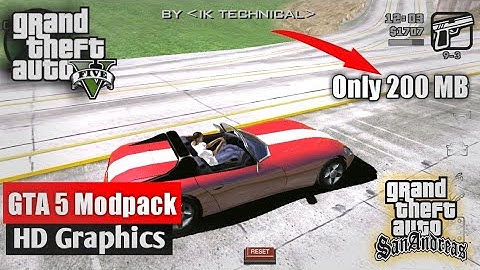 GTA V Graphics Modpack For GTA SA Android | Ultra HD Graphics & Textures Like GTA 5 [200 MB] | 2018